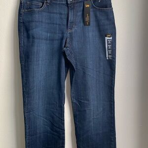 Lee Men's Dark Blue Relaxed Jeans